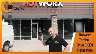 Brivo Access Control & Eagle Eye Networks Installation | Hotworx Tomball Texas