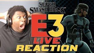 Super Smash Bros. Ultimate Reveal Trailer Live Reaction | Nintendo E3 2018