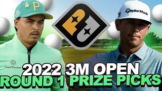 PGA Round 1 Prize Picks - 2022 3M Open - Top Props to Target on Thursday