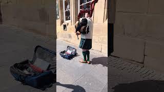 Bagpipes in Edinburgh