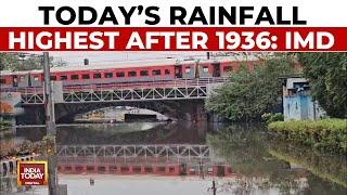 Capital Chaos, Delhi Flooded After Rain | Roads Cave In, Cars Submerged | India Today