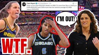 Stephanie White OUT! Caitlin Clark HUGE NBA TV Rating! WNBA & CBS HIDING Angel Reese Viewership?!