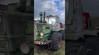 Tractor T-150 K. Working after 5 years.