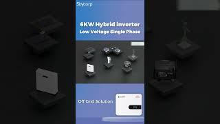 6KW Hybrid inverter Off Grid Solution