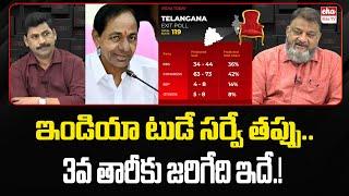 KS Prasad Comments On India Today Exit Poll | Telangana Elections 2023 | YNR Reality Check | Eha TV