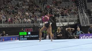 Jordan Chiles  - Floor Exercise -  2024 Xfinity U.S. Championships  - Senior Women Session 2 Day 1