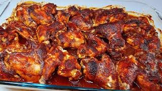 Easiest Baked BBQ chicken wings| Recipe