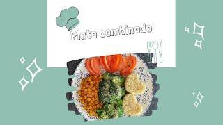 Plato vegano combinado