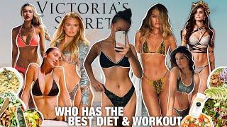 EATING & WORKING OUT LIKE VICTORIA'S SECRET MODELS FOR A WEEK (restriction, diet talk, weight loss?)
