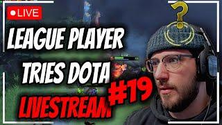 League of Legends Player Tries NEW DOTA 2 UPDATE | Dota 2 LIVESTREAM #19