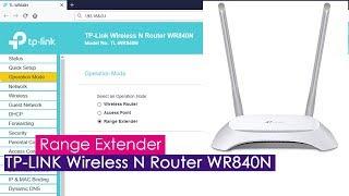 Setup Wireless REPEATER mode on TP-LINK TL-WR840N | NETVN