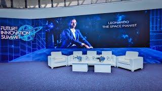 Maleth live at the Future Innovation Summit - Leonardo The Space Pianist #internationalspacestation