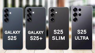 Samsung Galaxy S25 Ultra Vs Galaxy S25 Slim Vs Galaxy S25+ Vs Galaxy S25 Specs Review