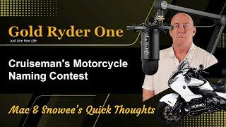 Cruiseman's Motorcycle Naming Contest