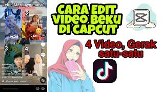 Cara Edit Video Beku di Capcut, 4 Video Gerak Satu-Satu