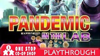 Pandemic In the Lab | Playthrough (Worldwide Panic and Lab Challenge) | with Jason