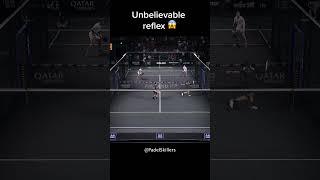 Unbelievable reflex  #shorts #padel