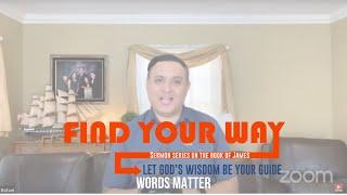 Lifeway Service Live | James: Find Your Way 2 - Words Matter | Rafael Lua | Sep 20, 2020