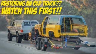 Squarebody Restoration tips and tricks!  The first upgrades you should do to your old truck!