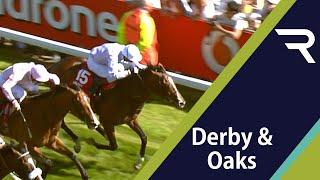 Another great Epsom Derby finish! SIR PERCY and Martin Dwyer burst up the inside rail to win in 2006