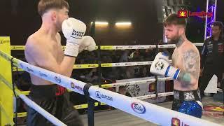 Brandon Innes Vs Jack Jones - GCO British Boxing Title - Leapfrog Fight Night Kickboxing.