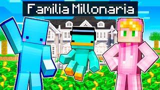 Adoptado por Familia de Millonarios en Minecraft!