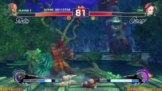 Super Street Fighter IV Arcade Mode (Dhalsim Pt. 1/3)