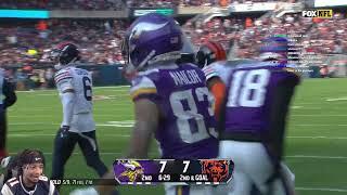 FlightReacts To Vikings vs. Chicago Bears | 2024 Week 12 Game Highlights!