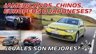 Coches americanos, chinos, europeos o japoneses… ¿Cuáles son MEJORES?