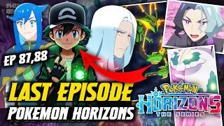 FINALLY! Last Episode of Pokemon Horizons. Gibeon Ultimate Plan ,Amethio Betrayal, Ep 87,88 Hindi