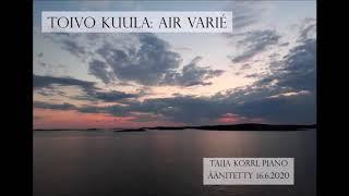 Toivo Kuula: Air varié (Taija Korri, piano)