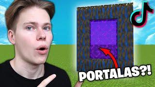 MINECRAFT'o TIKTOK'o LIFEHACK'ai! 2#