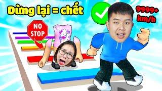 Dừng lại là thua...vượt 100 thử thách siêu khó !? bqThanh Chạy Không Nghỉ Ốc Thua Vì Hết Hơi.