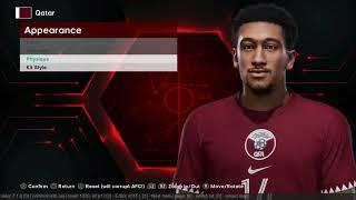 Facepack NT Qatar Asian Cup 2023 Final Version | for Sider Pes 2021
