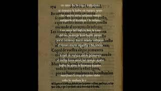 Garcilaso's "En Tanto Que De Rosa" in early 16th century courtly Spanish, and in my translation