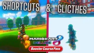 Mario Kart 8 Deluxe Wave 4 GLITCHES and SHORTCUTS!