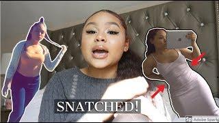 How I Transformed My Body At Home  | Slim Thick | Body Transformation