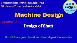 Design of Shaft