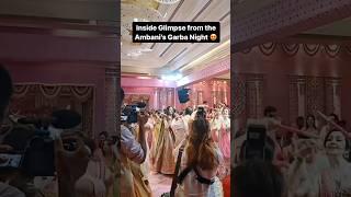 Shloka Ambani HAPPILY plays Garba with father-in-law Mukesh Ambani during Anant-Radhika's festivity