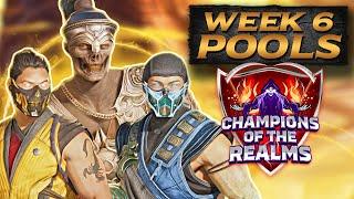 Champions of The Realms S3 - MK1 Week 6 POOLS - Tournament Matches