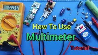 How To Use Multimeter In Hindi || multimeter Use  Kaise Karen @TechnoTopics