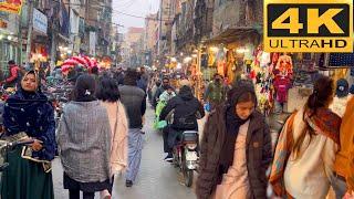 The Unseen Areas Of Lahore, Pakistan || The Stunning 4K Walking Tour Of Fiaz Road Anarkali [FullHDR]