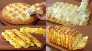 4 Cheese Garlic Bread Recipes