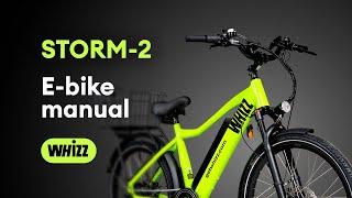 Check out Storm 2 e-bike manual  Ride strong with Whizz!