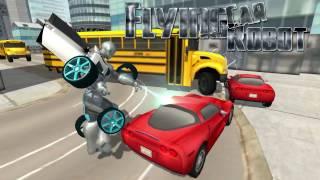 Flying Robot Car Simulator