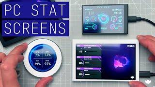 PC Stats Displays     (Turzx Turing Smart Screen, no AIDA64 required)