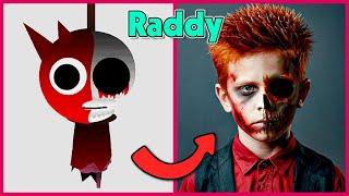 INCREDIBOX SPRUNKI Characters as ZOMBIES  + GUESS THE VOICE! | RADDYBRUDSIMON