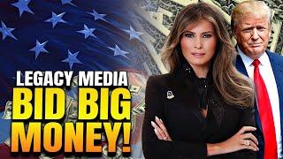 Legacy Media BID BIG $$$ for Rights to Melania Trump Documentary: A Newly Popular First Lady?!