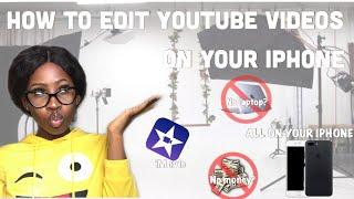 HOW TO EDIT YOUTUBE VIDEOS (on your iPhone) *Basic Tips*