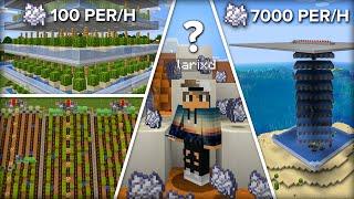 5 Best Bonemeal Farms in Minecraft - Up To 7000 Per Hour!